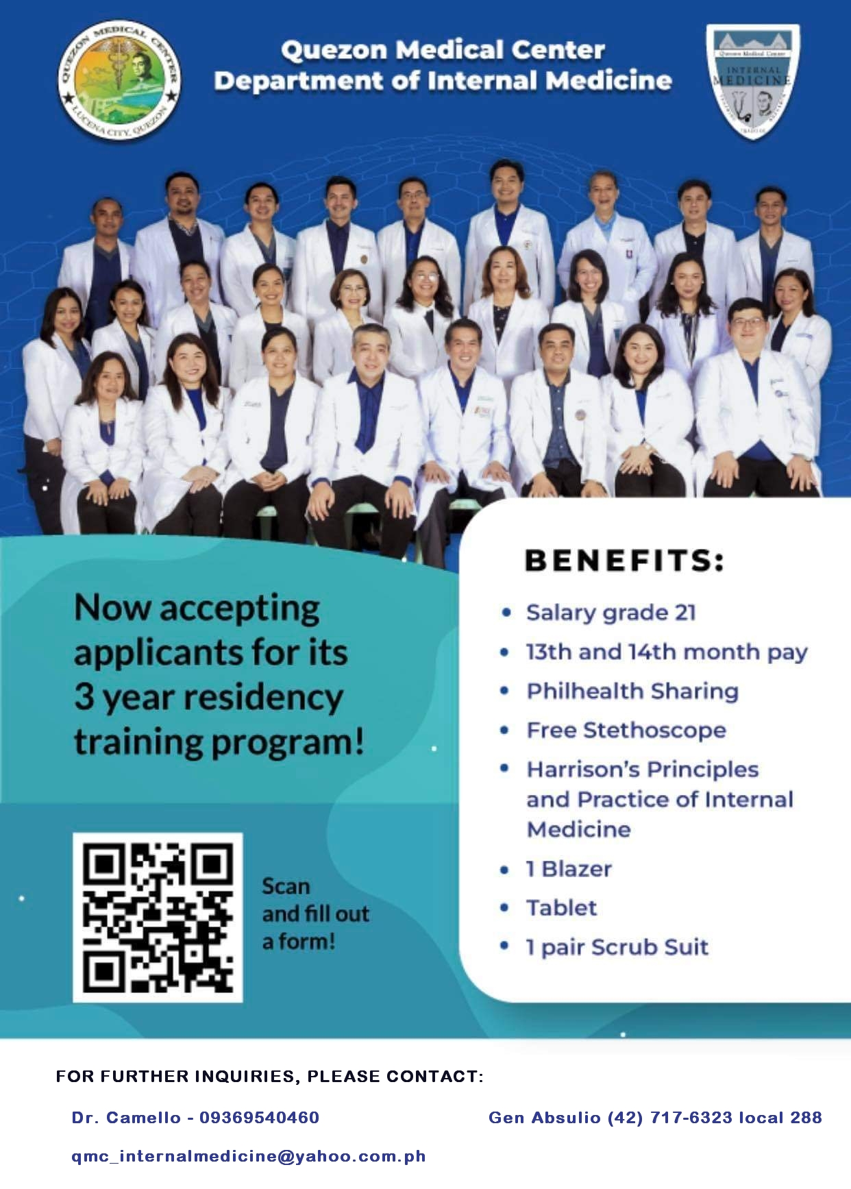 Quezon Medical Center Hospital in Quezon